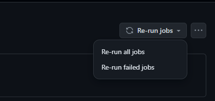 Re-run all jobs